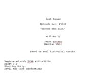 Lost Squad: "Before the Fall"