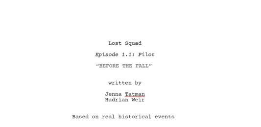 Lost Squad: "Before the Fall"