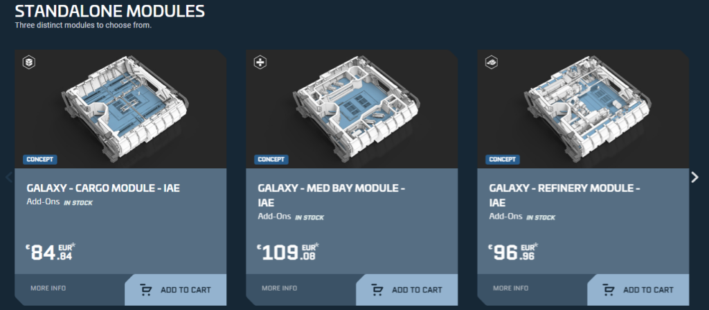 RSI Galaxy modules